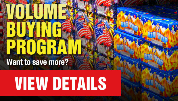 Low Prices - We carry one of the largest selections of New Hampshire consumer fireworks!